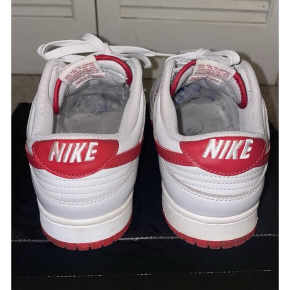 Nike Dunk Low Varsity Red White FJ0832-011 Men\'s Size 10.5